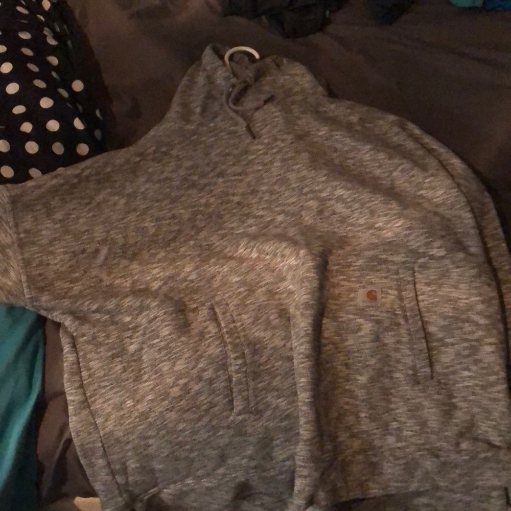 Gray, Carhartt hoodie - Picture 1 of 3